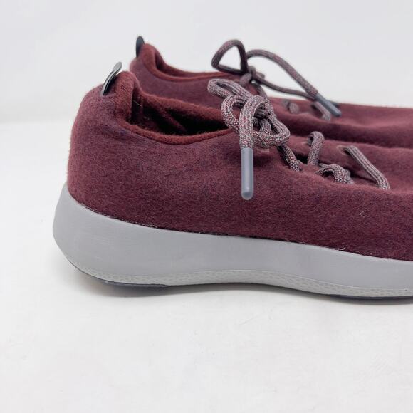 Allbirds Mens Size 9 Red Wool Runner Mizzle Sneakers Shoes Everyday Running - Picture 2 of 8